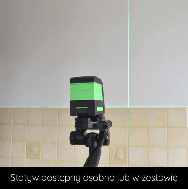 Poziomica laserowa Fanger Laser Cube Green - obrazek 6